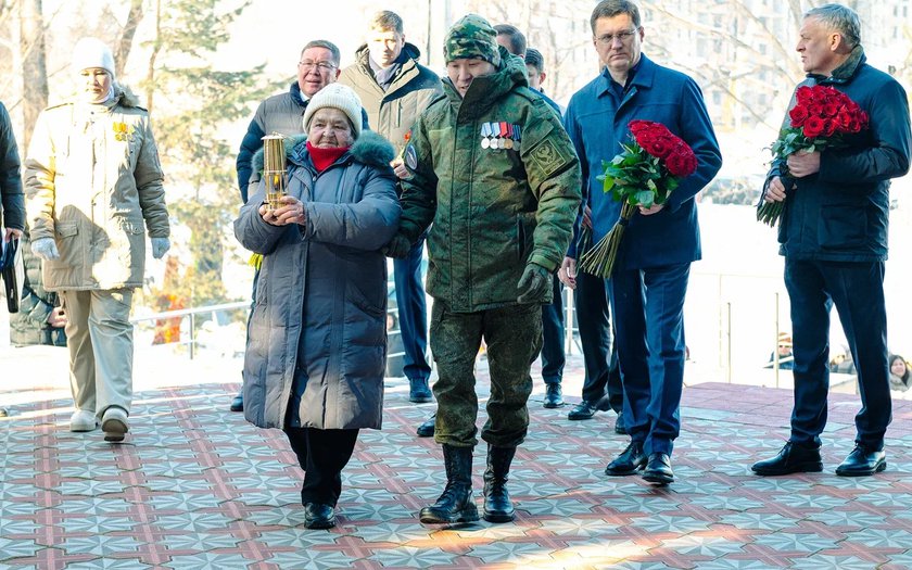 Всероссийская акция «Храним огонь Победы» ПАО «Газпром» стартовала в Республике Алтай